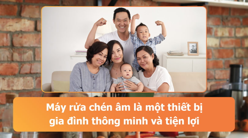 Máy rửa chén âm